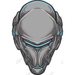 Futuristic Helmet