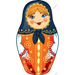 Traditional Russian Matryoshka Doll