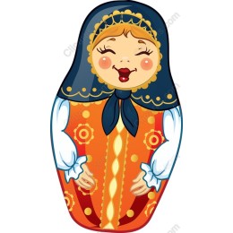 Traditional Russian Matryoshka Doll