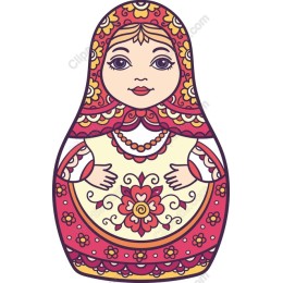 Traditional Russian Matryoshka Doll