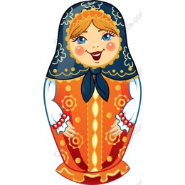 Vibrant Matryoshka Doll