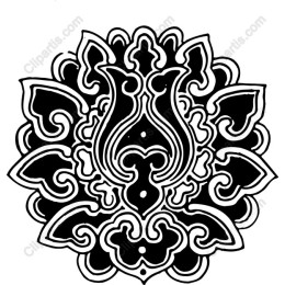 Abstract Floral Mandala
