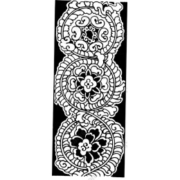 Elegant Floral Scroll
