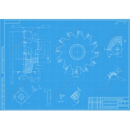 Technical Drawing Blueprint
