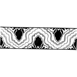 Elegant Black and White Wave Pattern