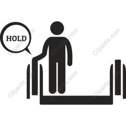 Hold Safety Symbol