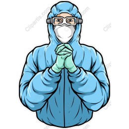 Healthcare Professional in Protective Gear
