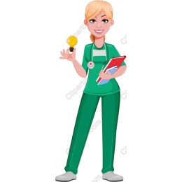 Cheerful Medical Professional