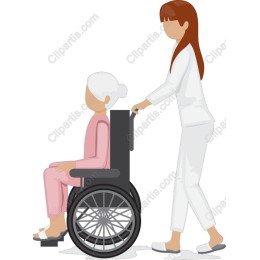 Caregiver and Elderly Woman Support