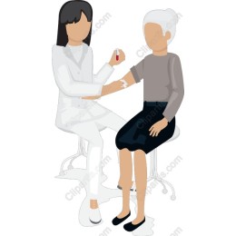 Healthcare Professional: Nurse with Patient
