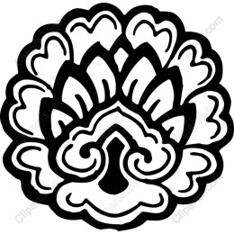 Stylized Floral Motif