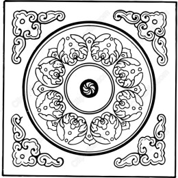 Elegant Floral Swirl