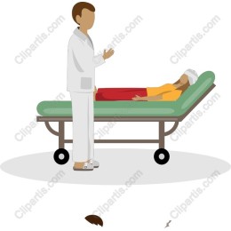 Caring Doctor and Patient