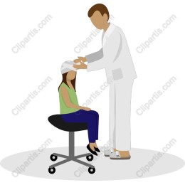 Caring Medical Professional with Child