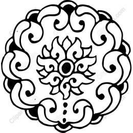 Intricate Floral Swirl