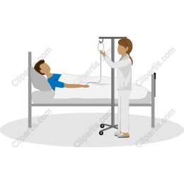 Healthcare Professional Administering IV Therapy