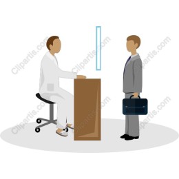 Professional Doctor-Businessman Consultation