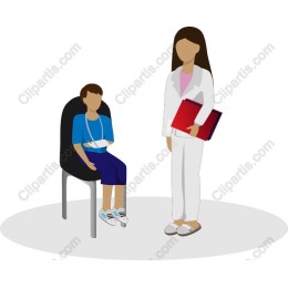 Caring Child and Doctor
