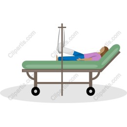 Hospital Bed Patient Recovery