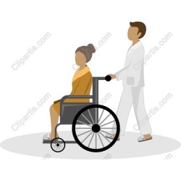 Compassionate Caregiver and Wheelchair User