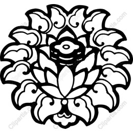 Lotus Blossom Ornament