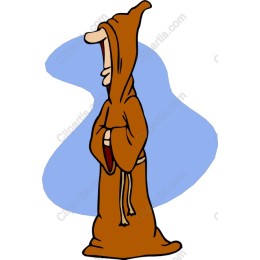 Whimsical Hooded Figure