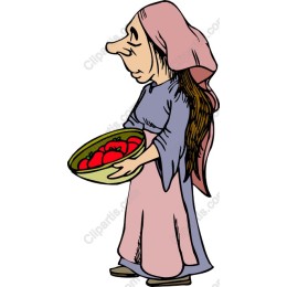 Tomato Harvest Woman