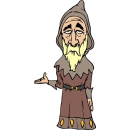 Enchanting Wizard Character