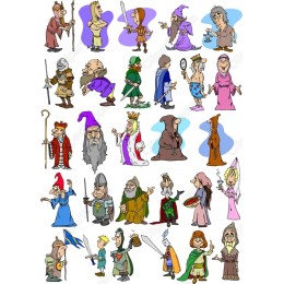 Whimsical Cartoon Character Bundle