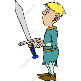 Charming Young Knight