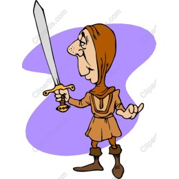 Playful Medieval Warrior