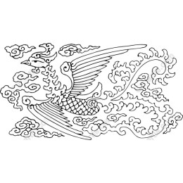 Phoenix in Flight - Elegant for Creative Projects