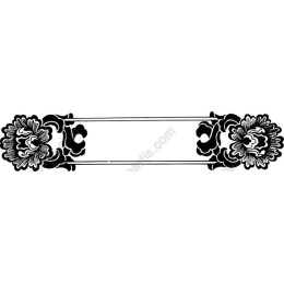 Elegant Floral Border