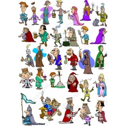 Medieval Character Set