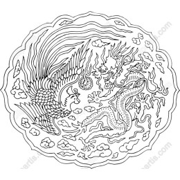 Phoenix and Dragon Harmony