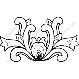 Elegant Floral Ornament