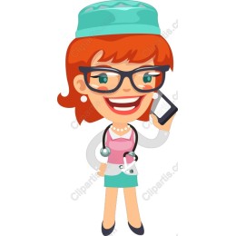 Cheerful Medical Professional Character