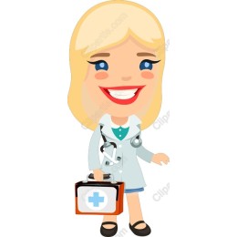 Cheerful Female Doctor