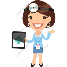Cheerful Female Doctor