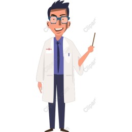 Cheerful Science Teacher