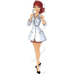 Stylish Female Doctor