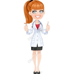 Cheerful Female Doctor