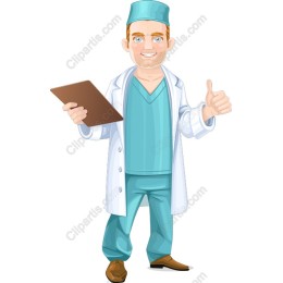 Cheerful Male Doctor