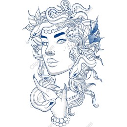 Mythical Serpent Beauty