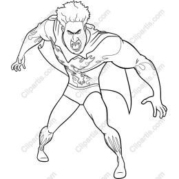 Powerful Superhero