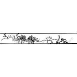 Elegant Floral Bird