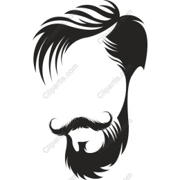 Stylized Bearded Man