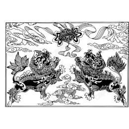 Intricate Fu Lion Guardian