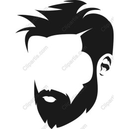 Stylish Male Face