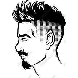 Stylish Side Profile Man